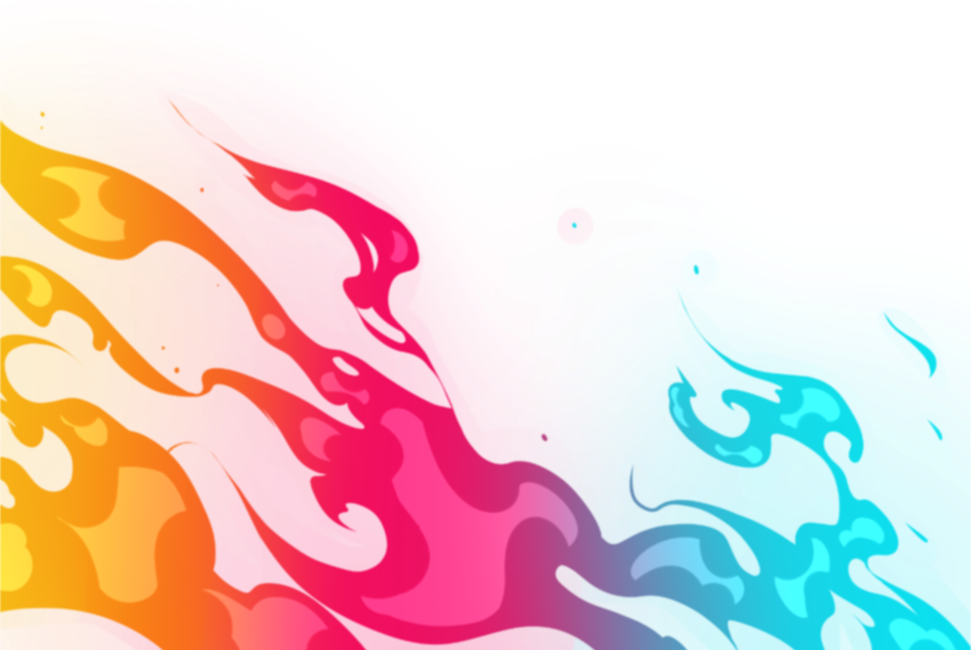 Sonofan Productions colorful logo with abstract shapes
